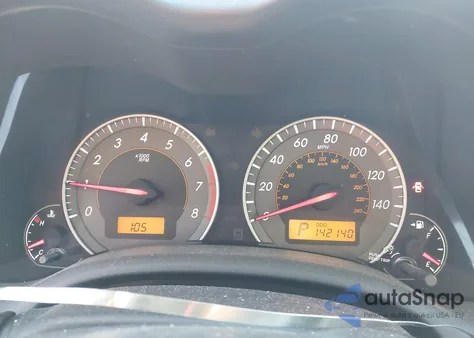 2010 Toyota Corolla S из США, поврежденный, VIN 2T1BU4EE1AC247771